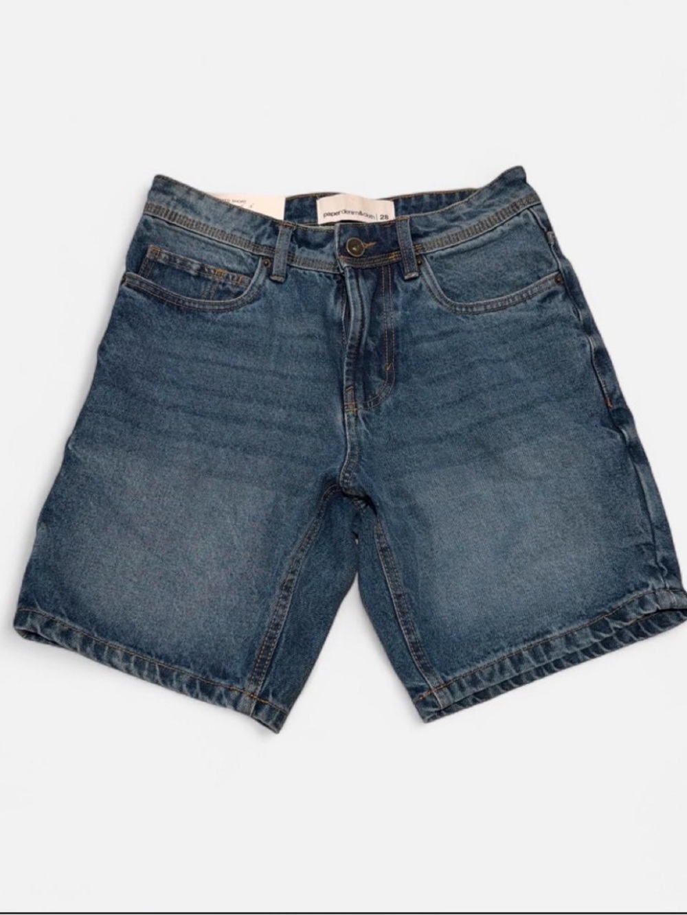 Men's Blue Denim Shorts